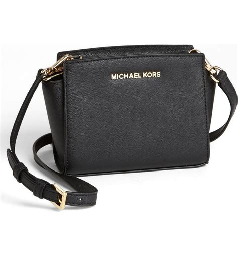 michael michael kors selma mini messenger bag|Michael Kors selma studded.